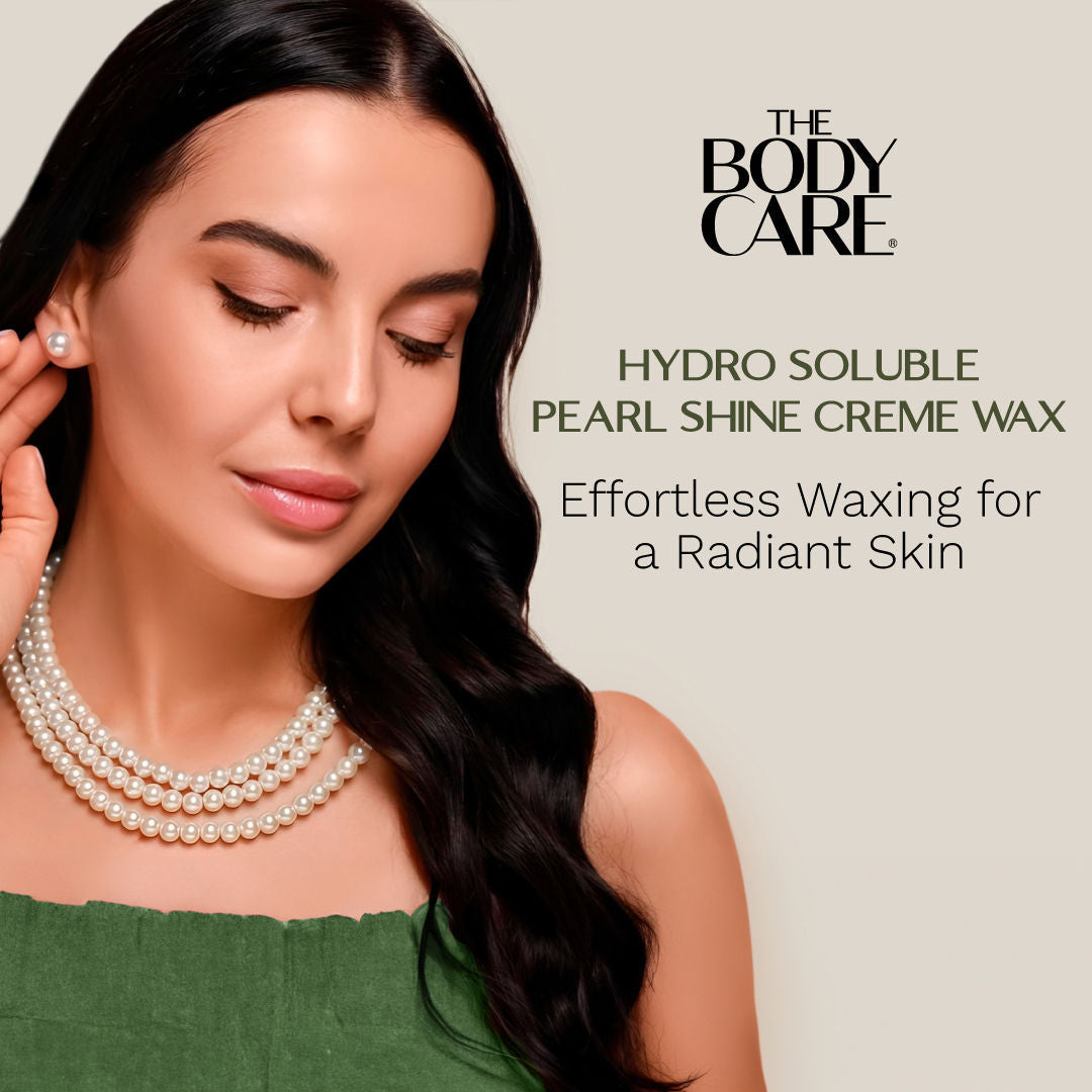 The Body Care Hydrosoluble Pearl Shine Crème Wax