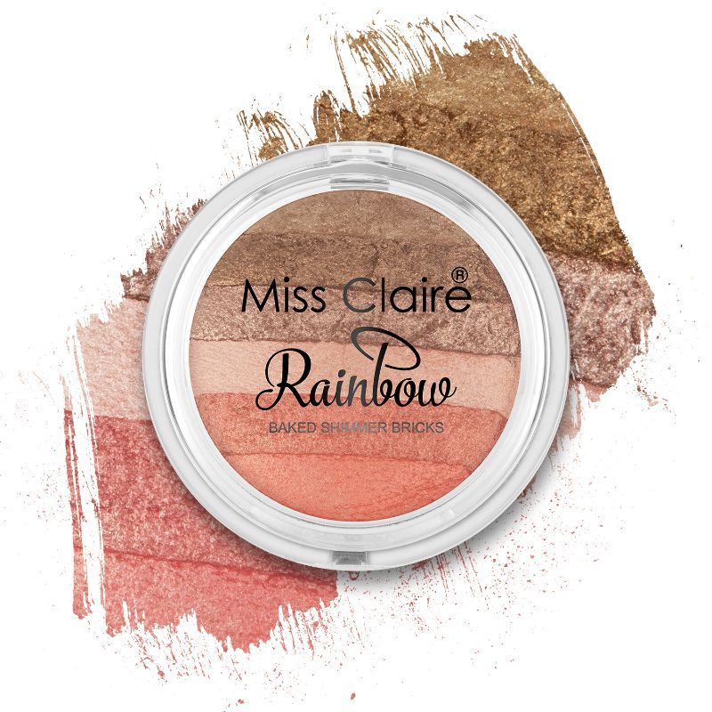 Miss Claire Rainbow Baked Shimmer Bricks