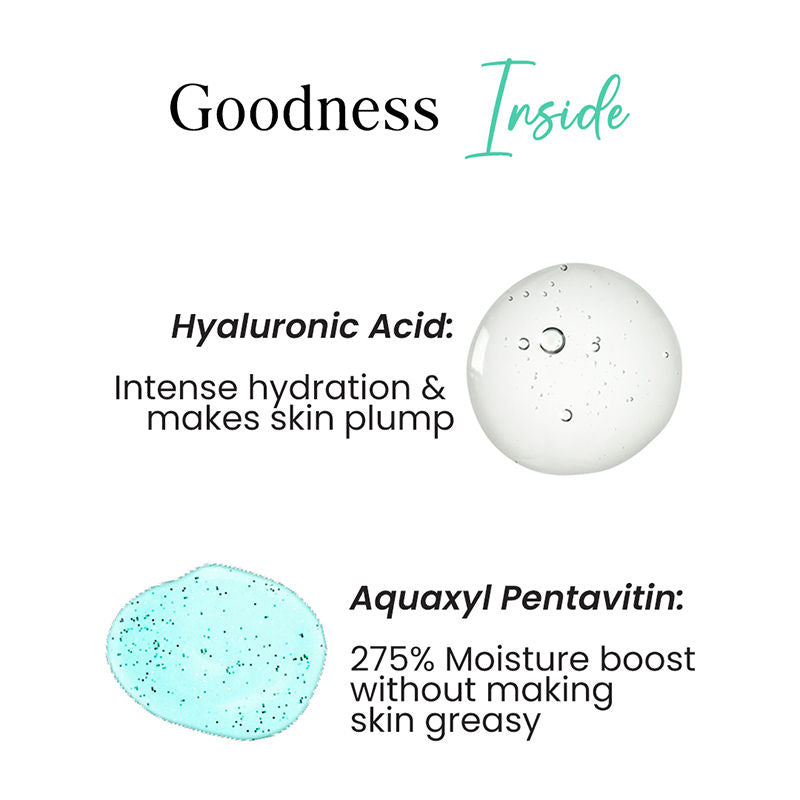DERMINA Hyaluronic Acid Serum With Pentavitin & D Panthenol For Elasticity & Hydration - All Skin Type