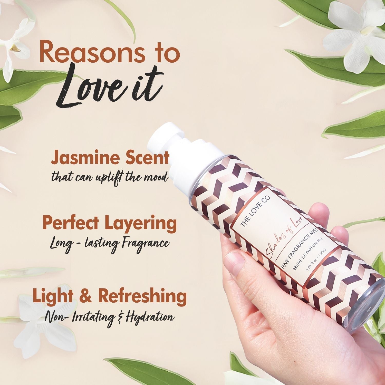 The Love Co. Shades of Love Body Mist
