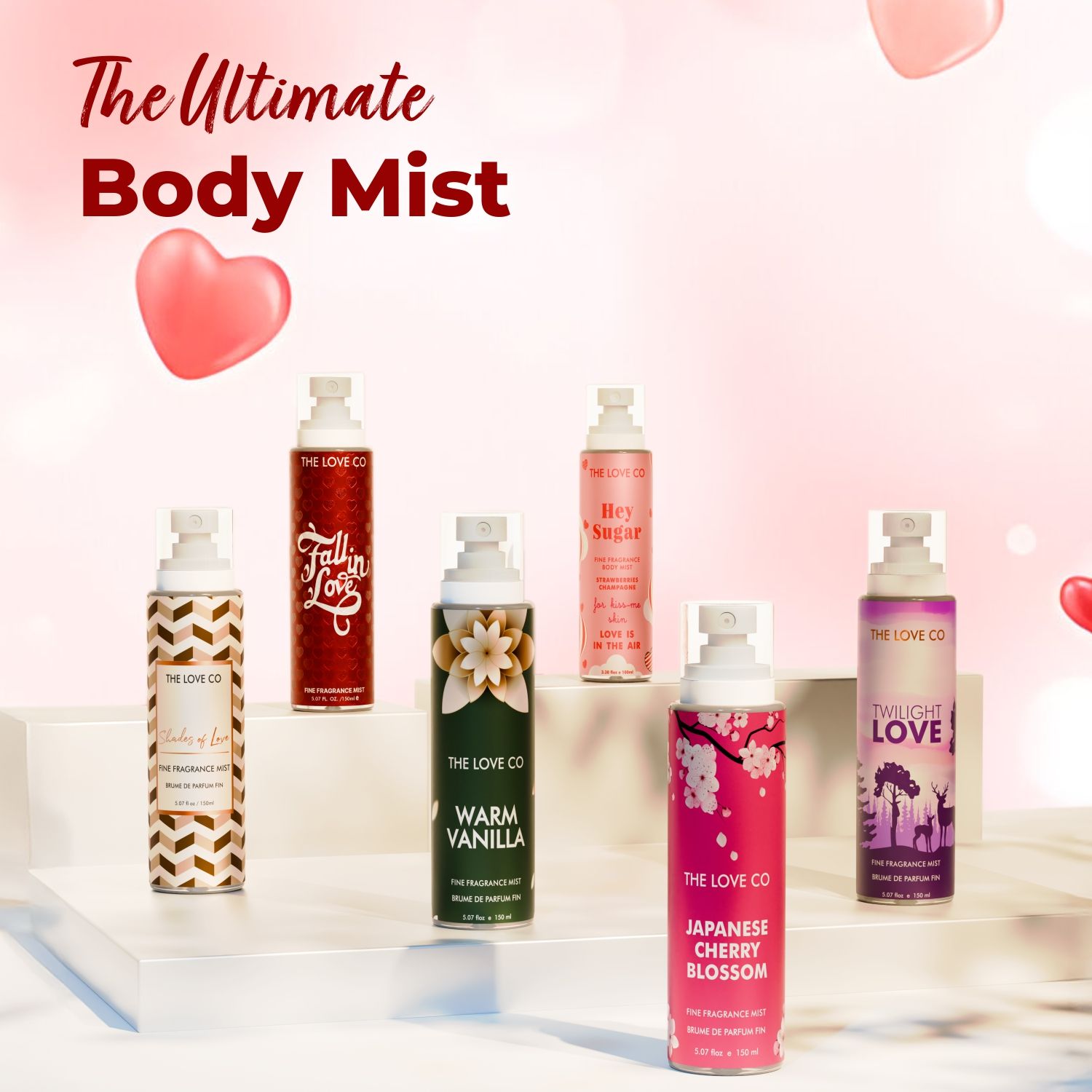 The Love Co. Fall In Love Body Mist
