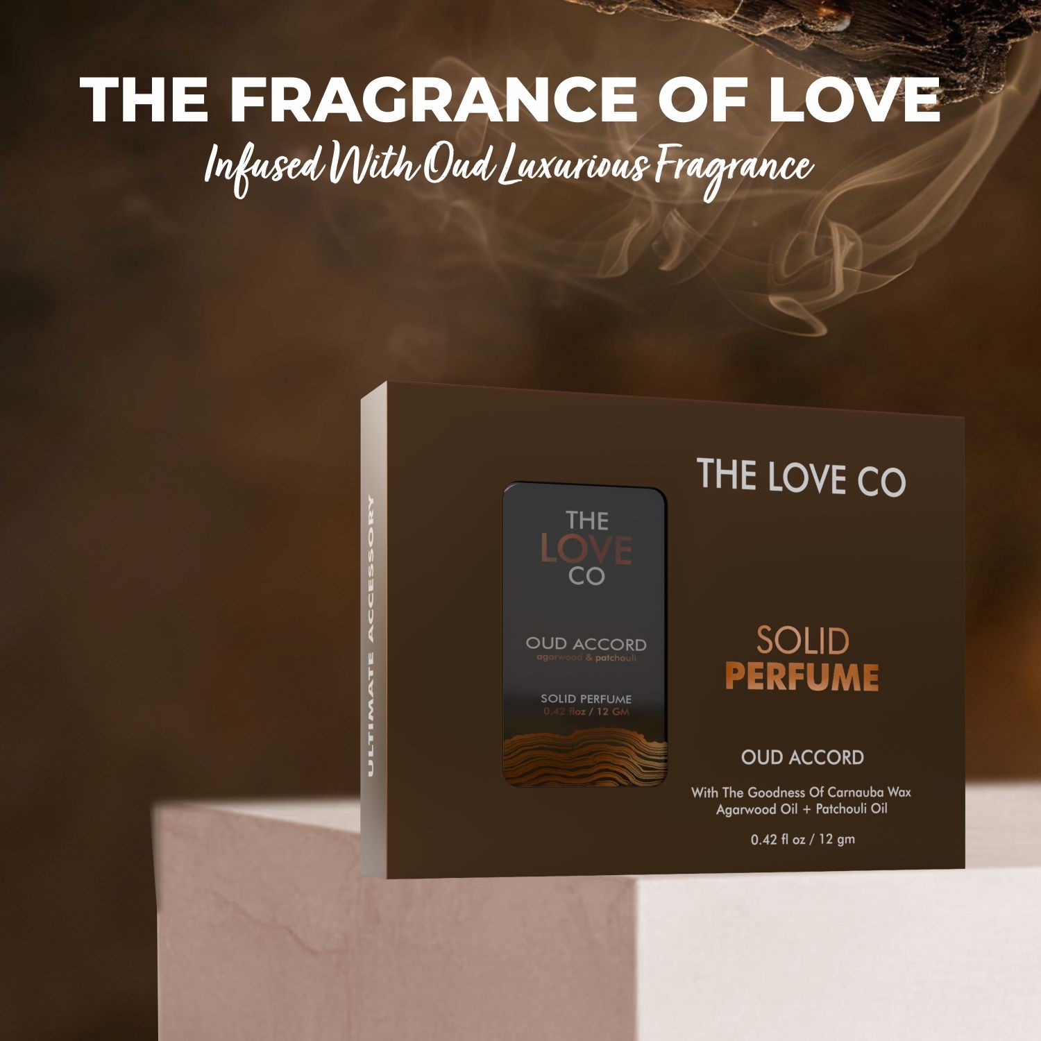The Love Co. Oud Accord Solid Eau de Perfume