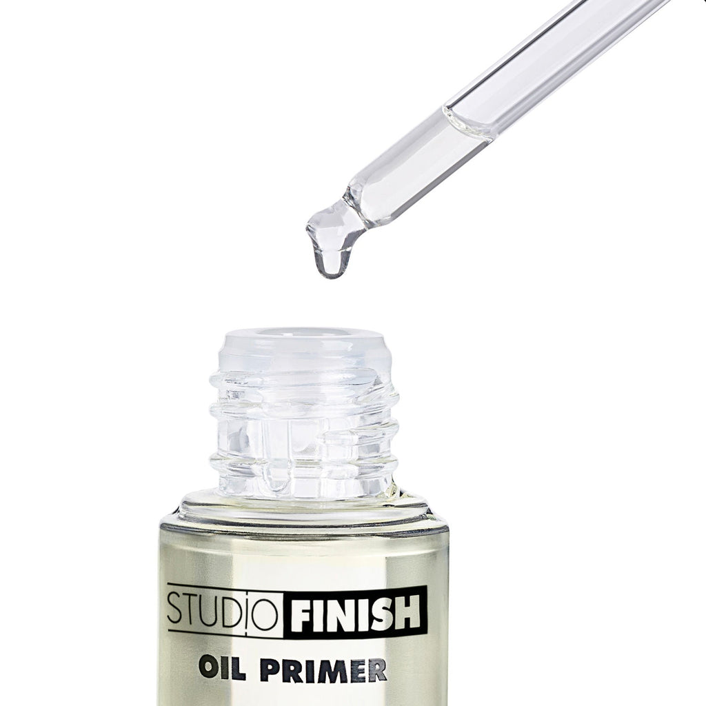 PAC Studio Finish Oil Primer For Dry Skin - UltraLight, Fast Absorbing, Jojoba Oil Hydrates Skin
