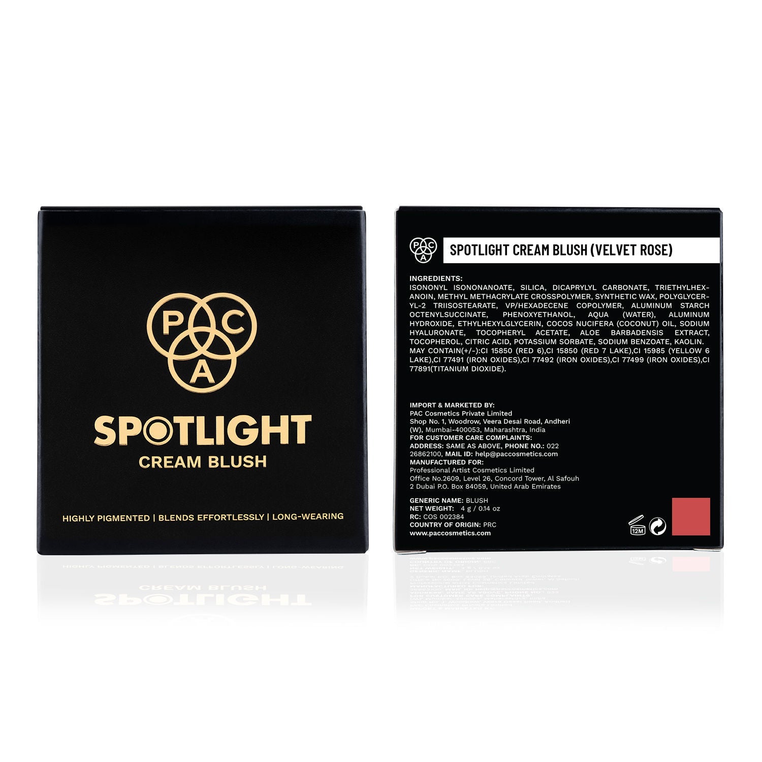 PAC Spotlight Cream Blush