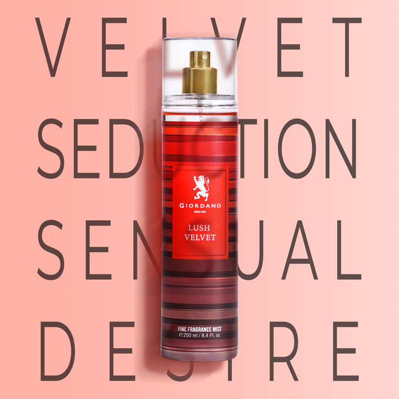 Giordano Fragrances Lush Velvet Body Mist