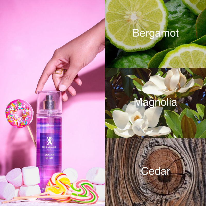 Giordano Fragrances Sugar Rush Body Mist