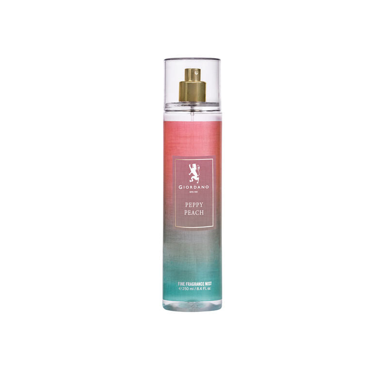 Giordano Fragrances Peppy Peach Body Mist