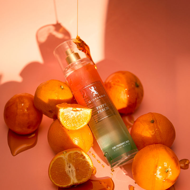 Giordano Fragrances Peppy Peach Body Mist
