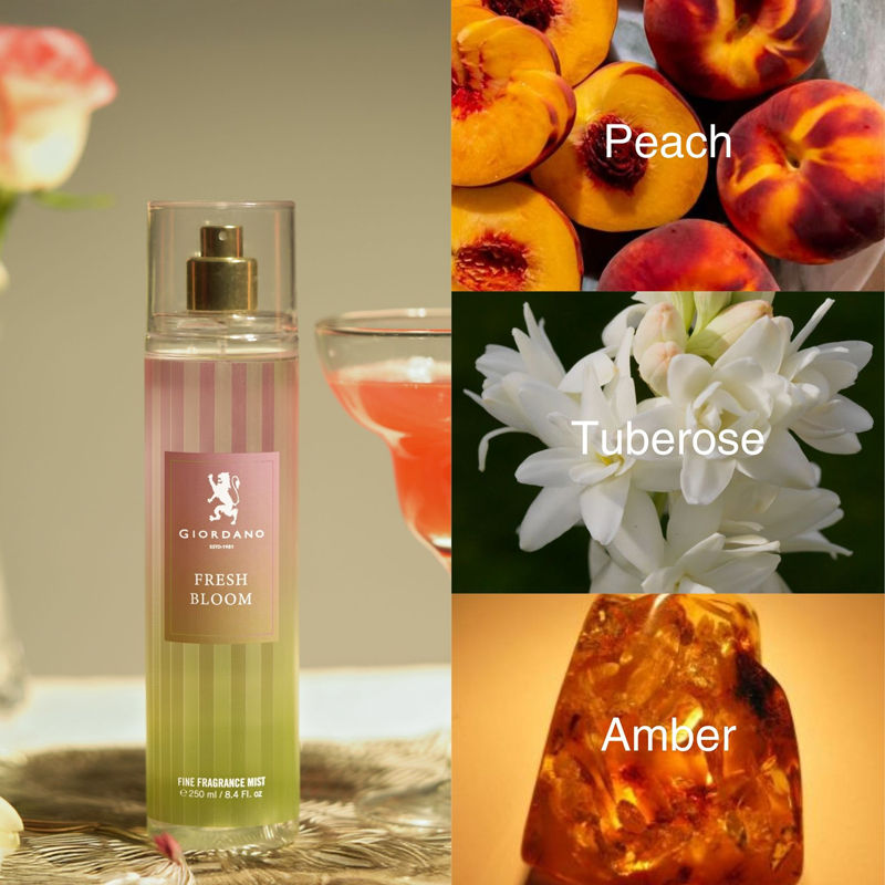 Giordano Fragrances Fresh Bloom Body Mist