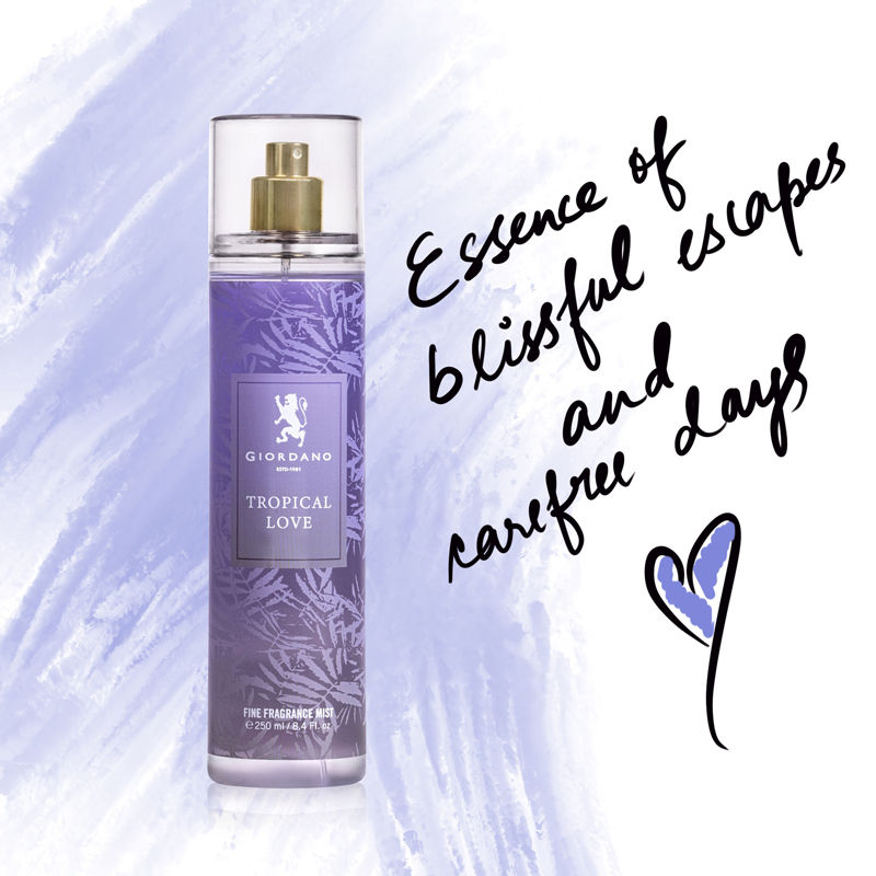 Giordano Fragrances Tropical Love Body Mist
