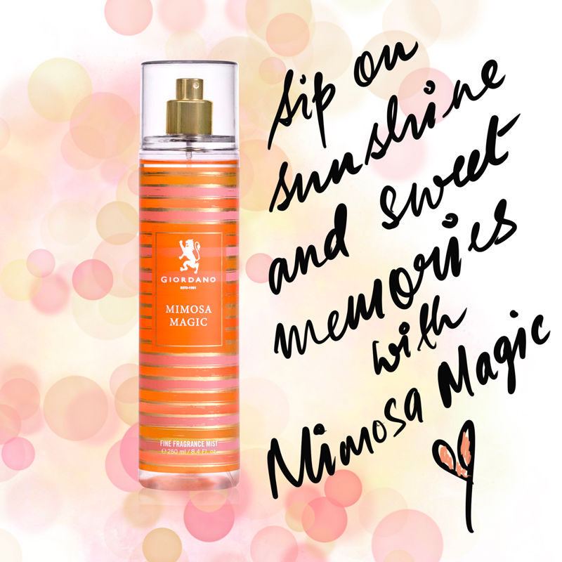 Giordano Fragrances Mimosa Magic Body Mist