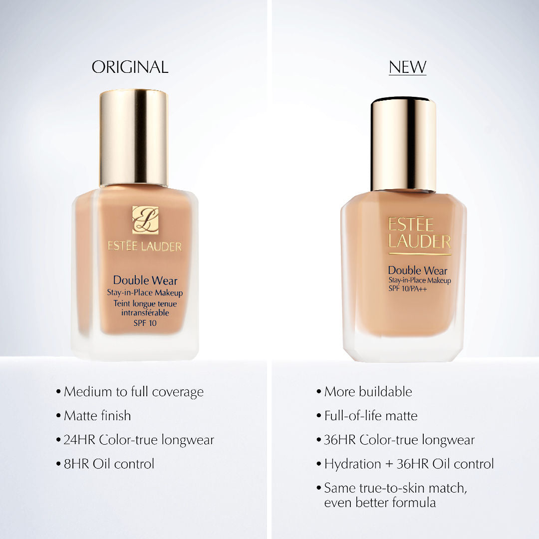 Estee Lauder Double Wear Travel Size Stay-In-Place Longwear Matte Foundation SPF 10