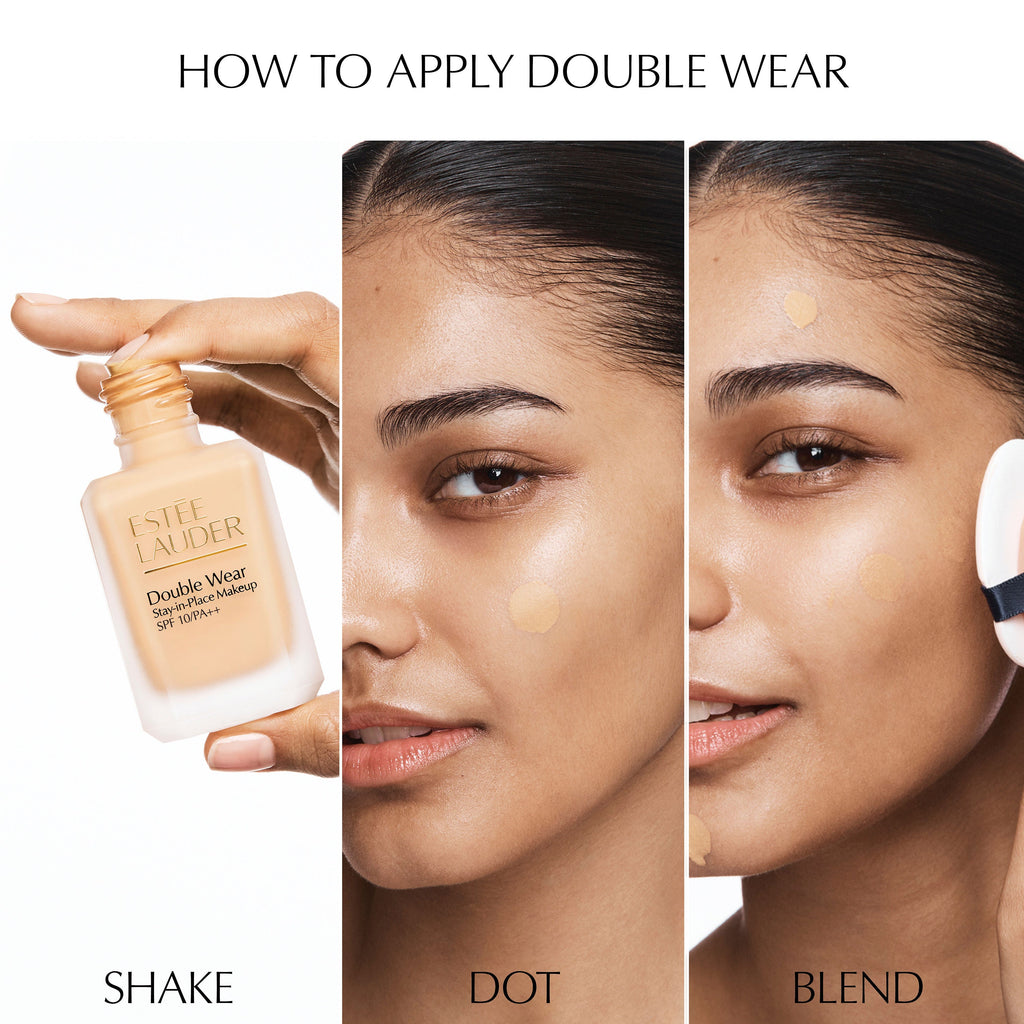 Estee Lauder Double Wear Stay-In-Place Longwear Matte Foundation SPF 10-5N3 Spiced Amber