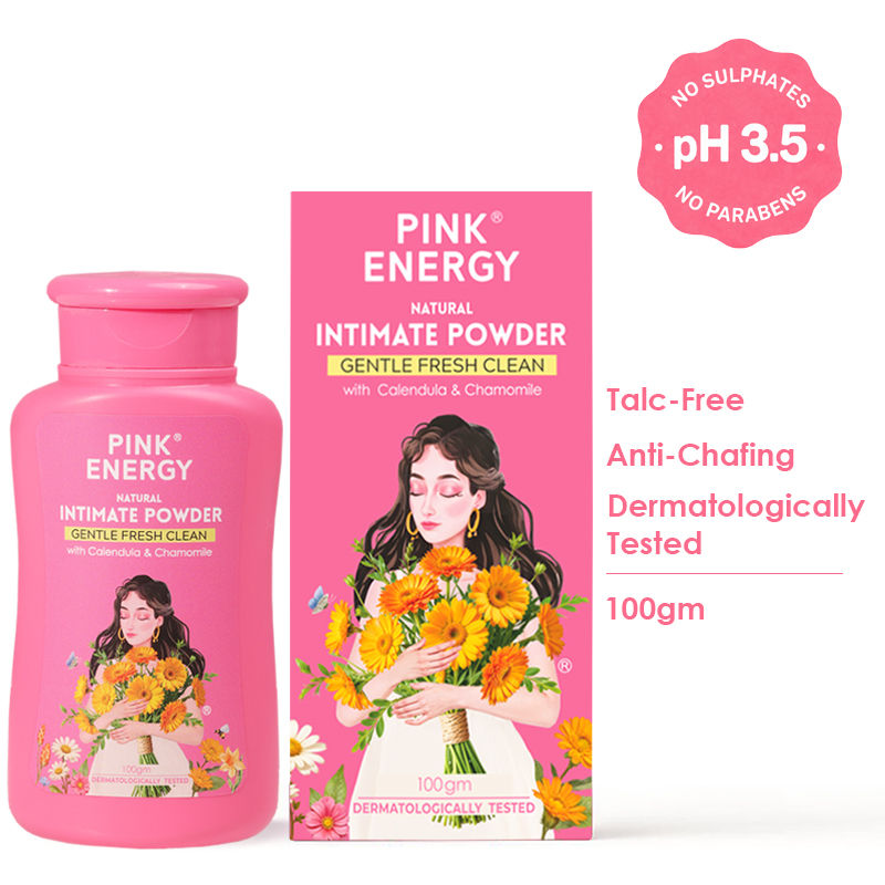 PINK ENERGY Natural Intimate Powder