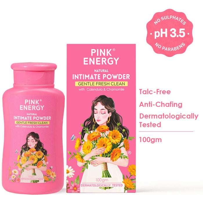 PINK ENERGY Natural Intimate Powder