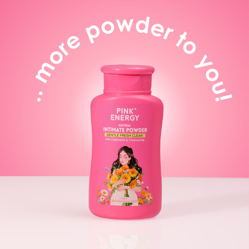 PINK ENERGY Natural Intimate Powder