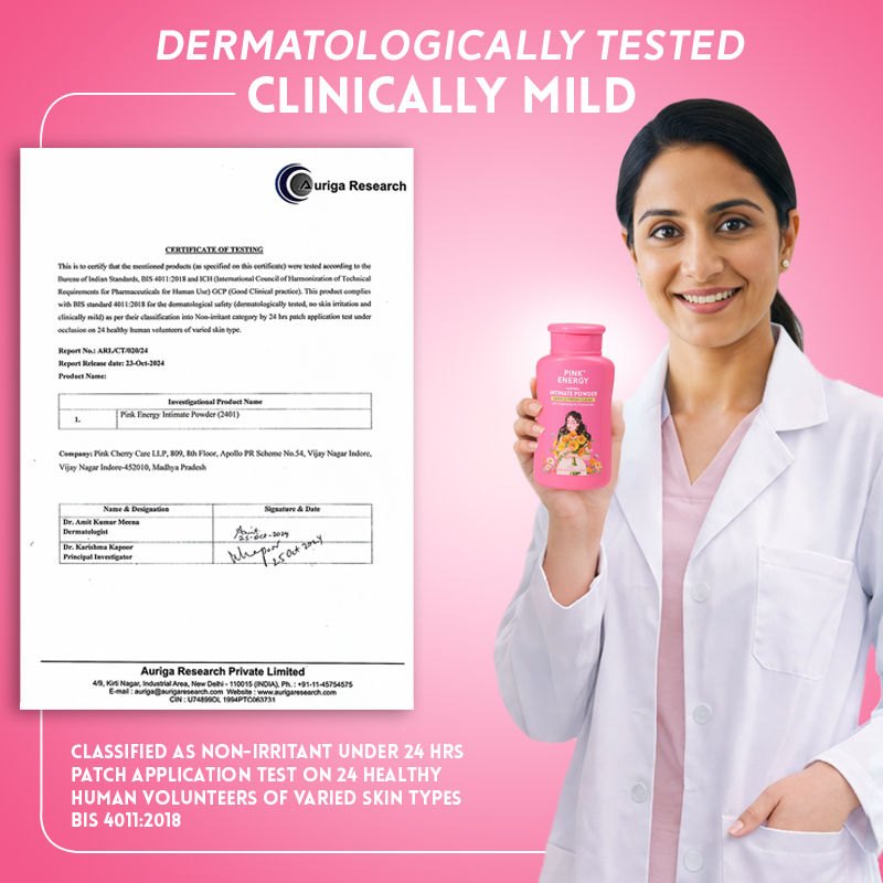 PINK ENERGY Natural Intimate Powder