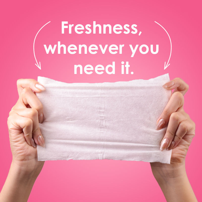 PINK ENERGY Daily Intimate Wipes