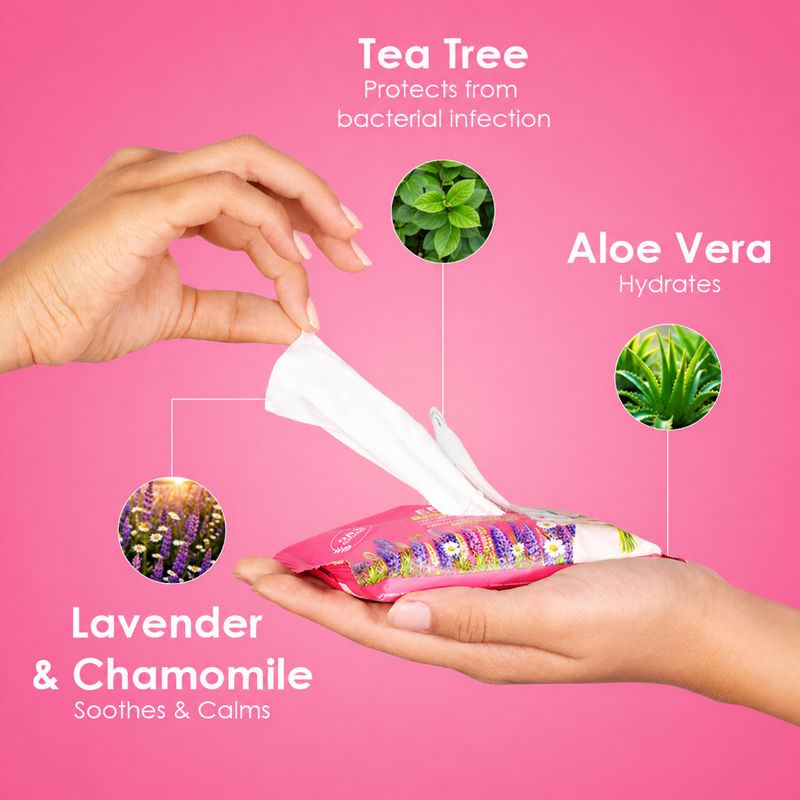 PINK ENERGY Daily Intimate Wipes