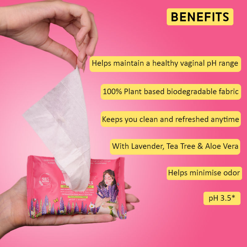 PINK ENERGY Daily Intimate Wipes