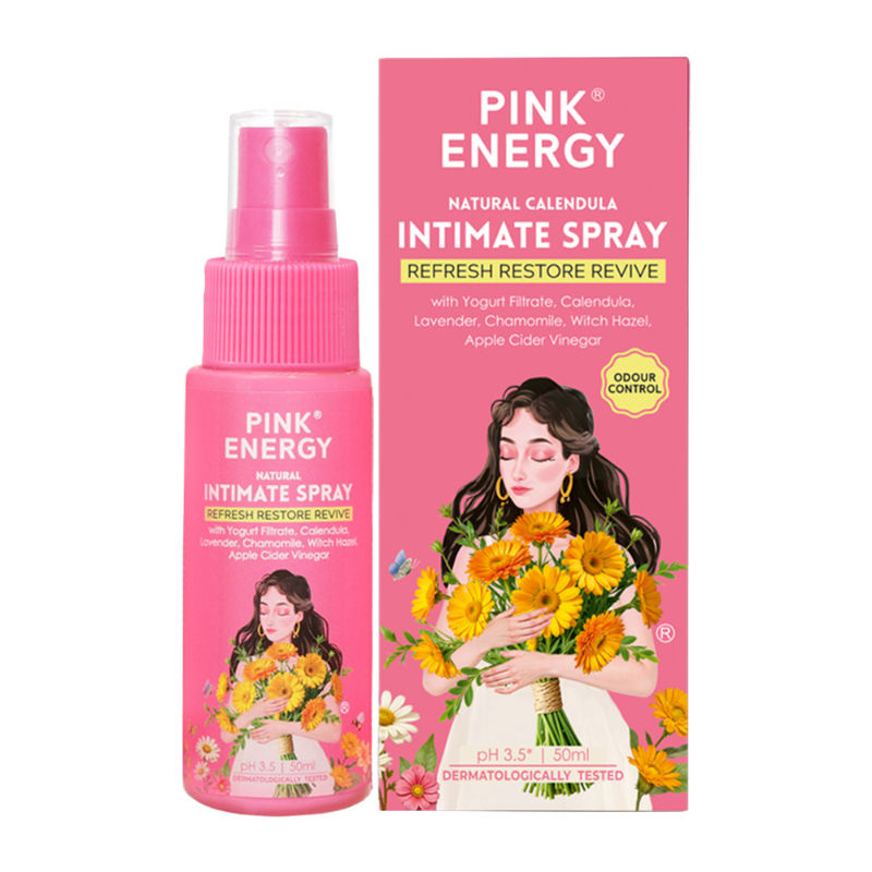PINK ENERGY Natural Calendula Intimate Spray