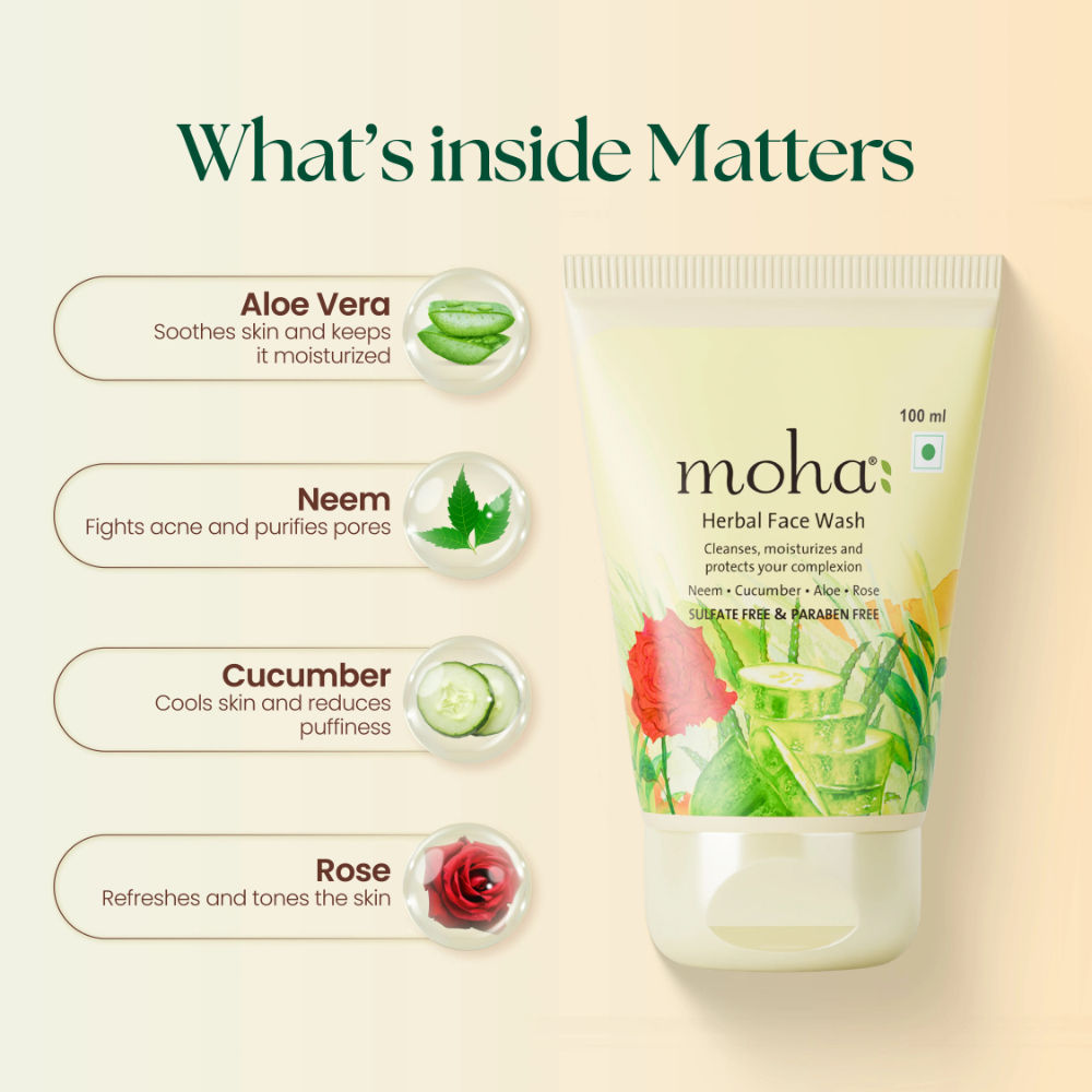 Moha Herbal Face Wash
