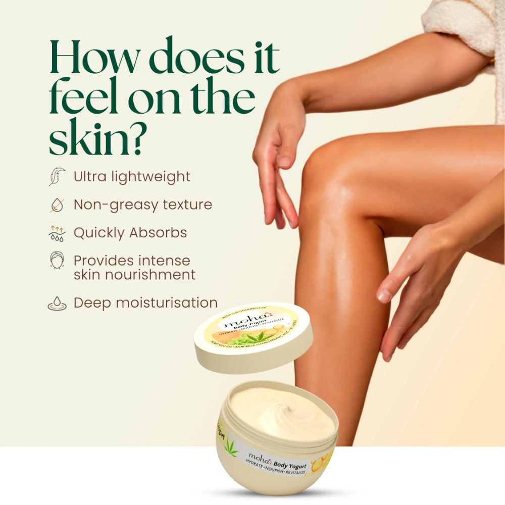 Moha Body Yogurt To Hydrate & Nourish Skin For Soft And Smooth Texture