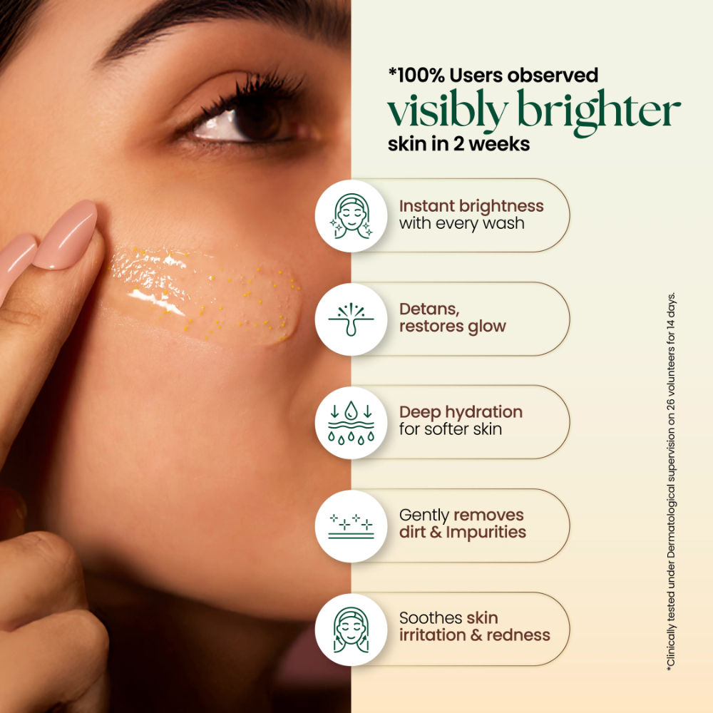 Moha Niacinamide And Vitamin C Brightening Face Wash Cleanse And Brighten Skin