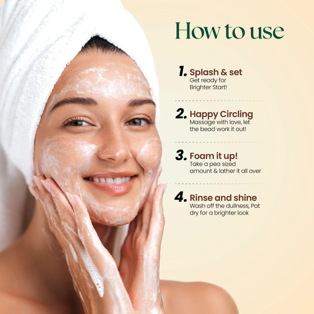 Moha Niacinamide And Vitamin C Brightening Face Wash Cleanse And Brighten Skin