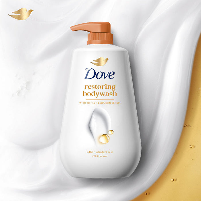 Dove Dryness Care Body Wash With Jojoba Oil