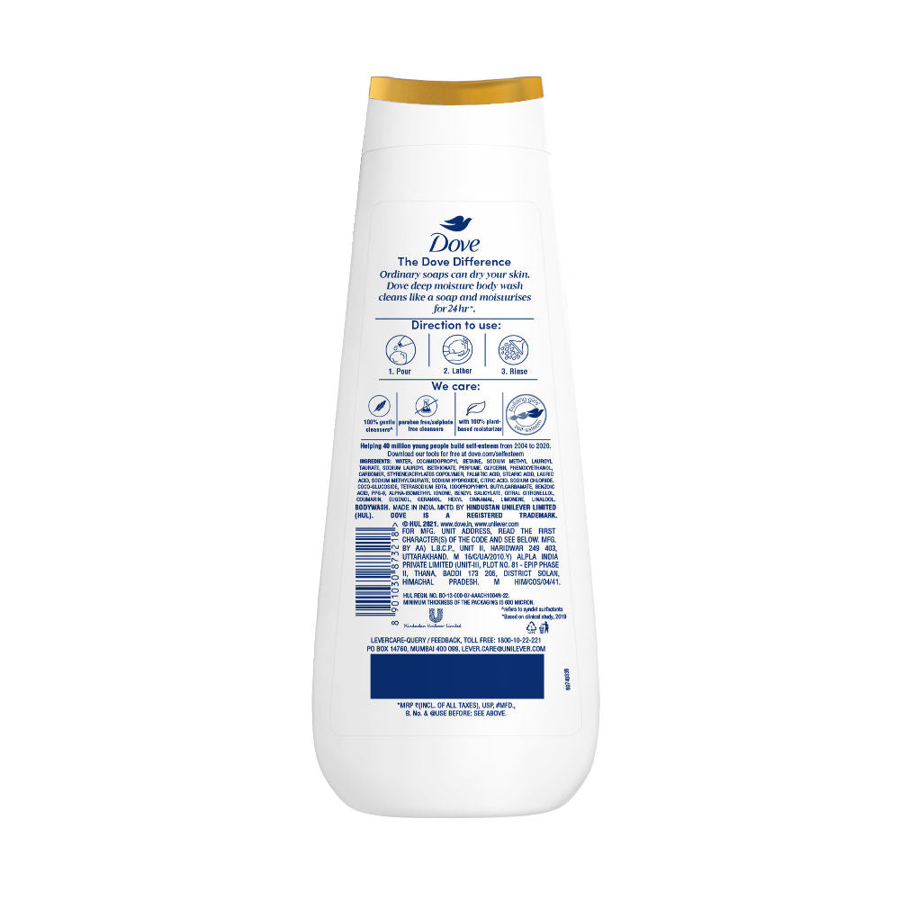 Dove Dryness Care Bodywash With Triple Hydration Serum