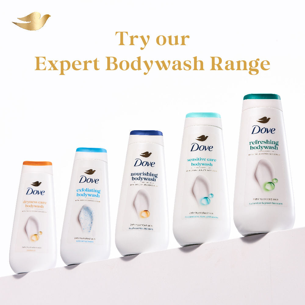 Dove Dryness Care Bodywash With Triple Hydration Serum