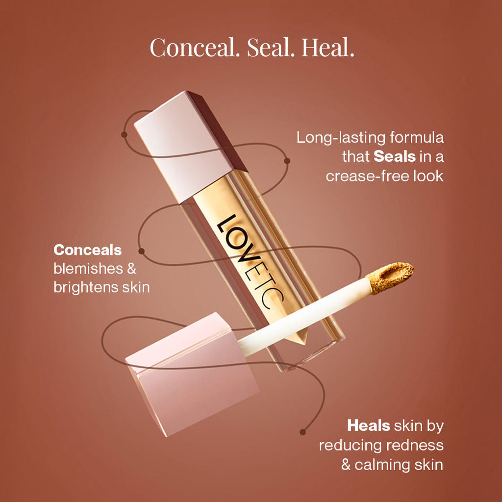 LOVETC Flawless, Flex, Etc Creamy Comfort Concealer - Panna Cotta