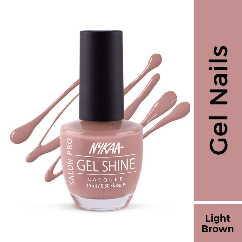 Nykaa Salon Pro Shine Gel Nail Polish - Florence Spritz 51