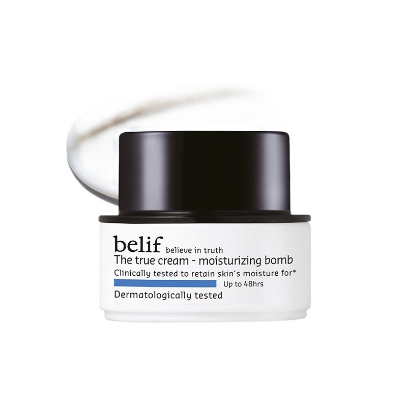 belif Aqua Bomb Gel Moisturizer-Vegan Korean Hydrating Face Cream with Niacinamide & Hyaluronic Acid
