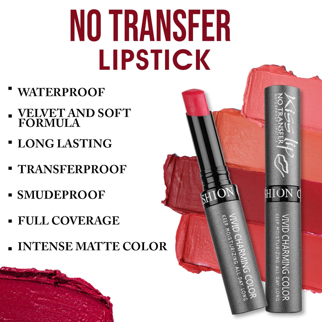 FASHION COLOUR Kiss Lip No-Transfer Lipstick