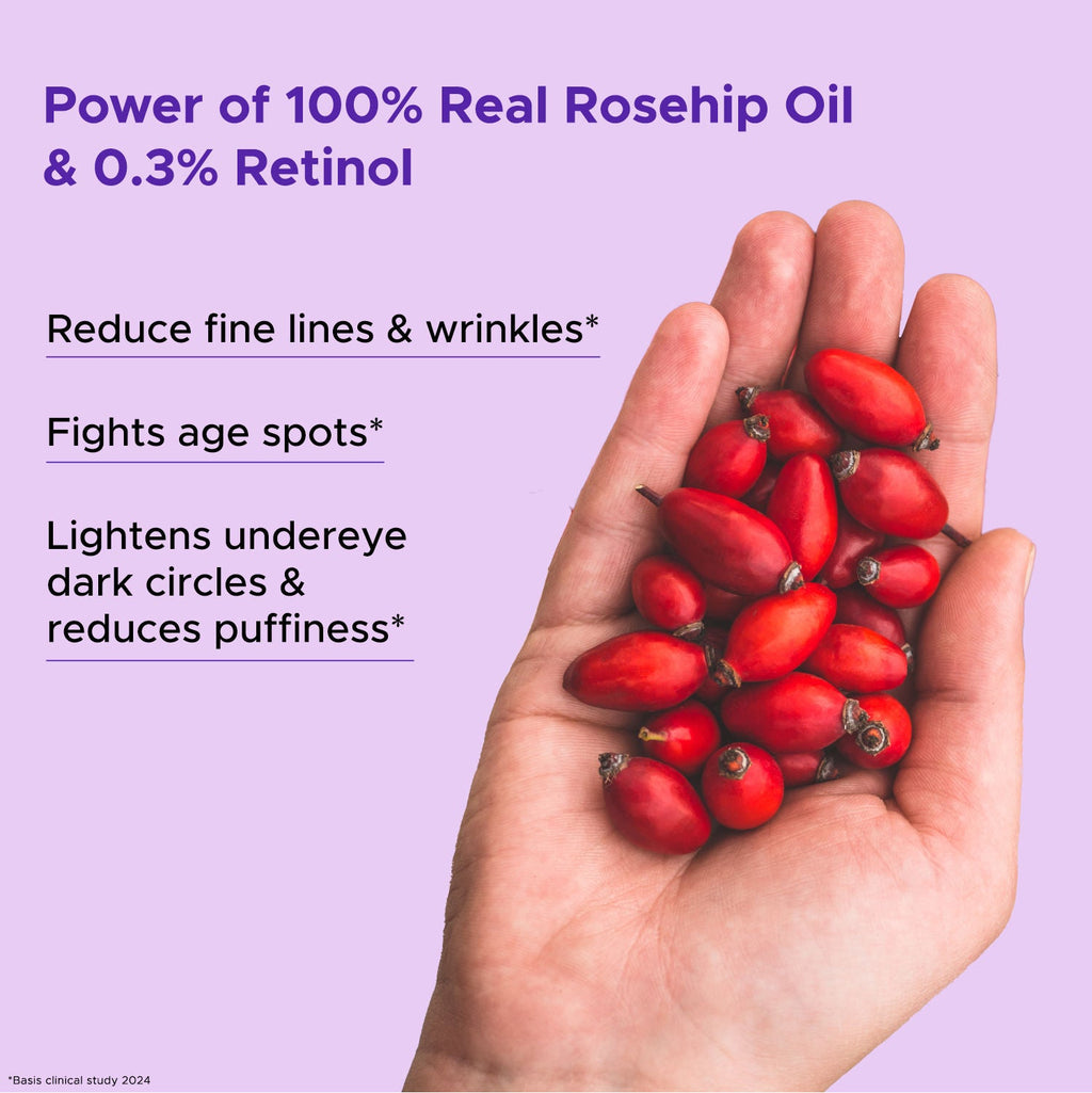 PureSense 0.3% Retinol Face Serum for Anti Aging & Younger Looking Skin