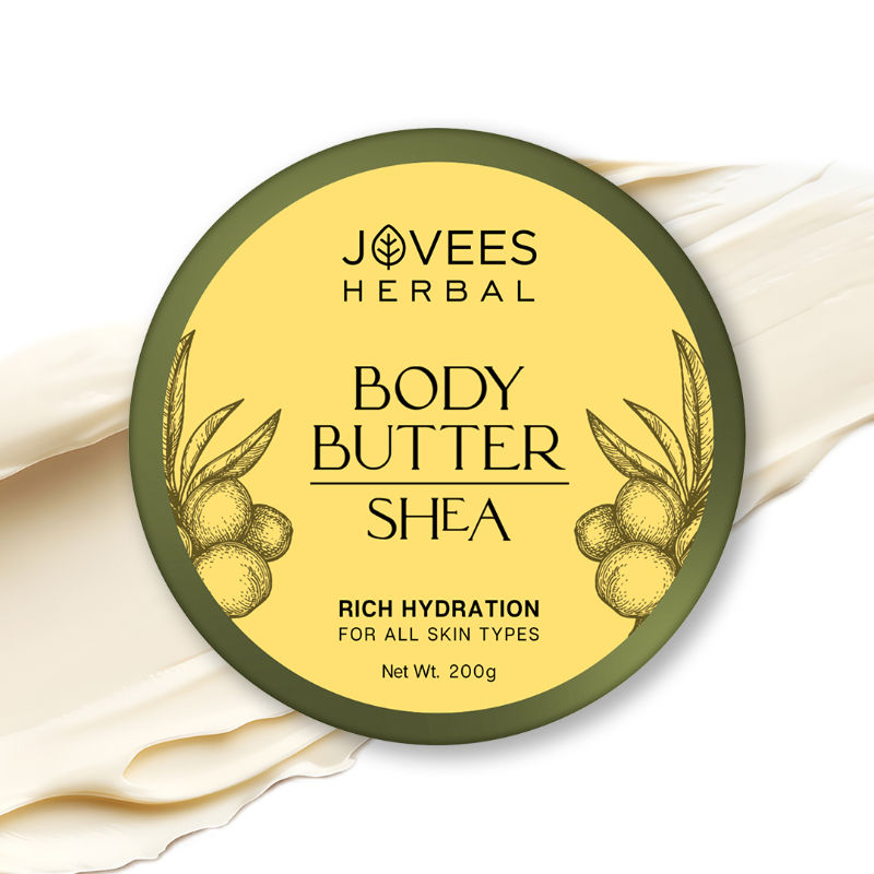 Jovees Herbal Shea Body Butter For Dry & Rough Skin Deep Nourishment