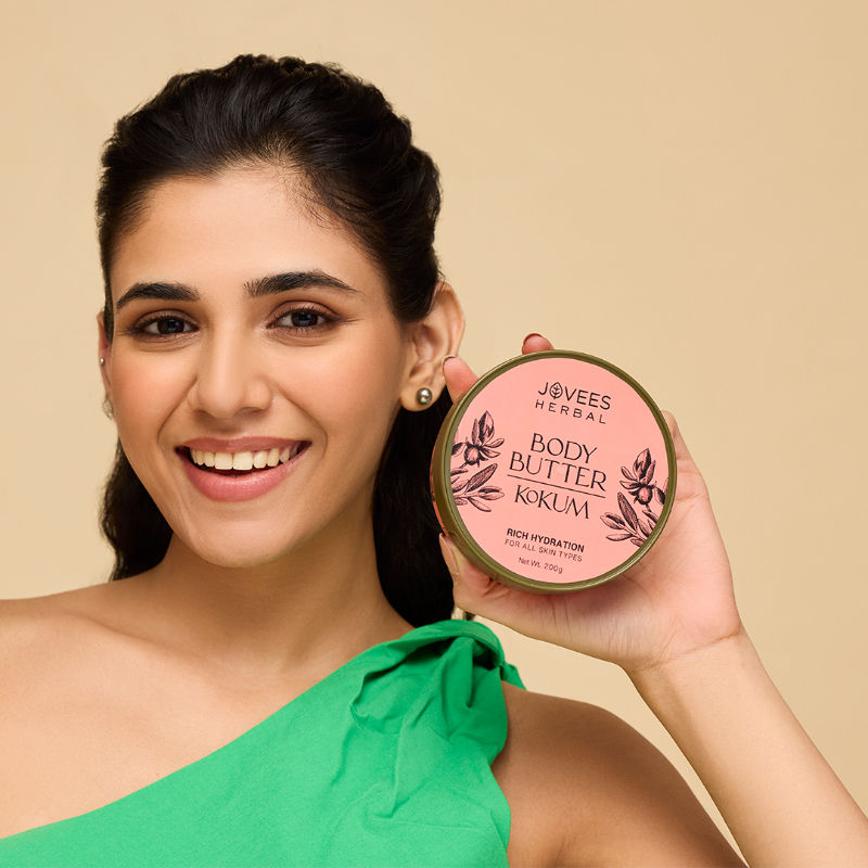 Jovees Herbal Kokum Body Butter For Dry & Rough Skin Deep Nourishment