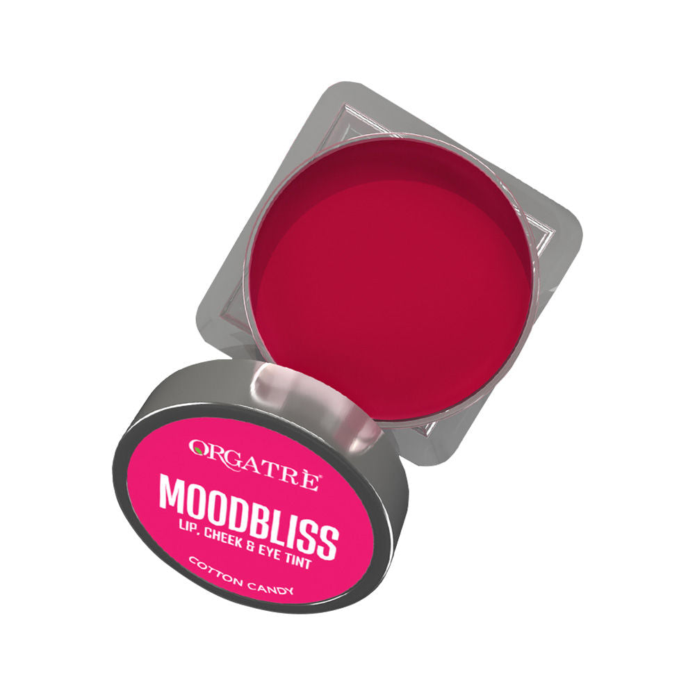 Orgatre Moodbliss Blush Lip, Cheek & Eye Tint with Goodness of Kojic Acid & Retinol - Cotton Candy