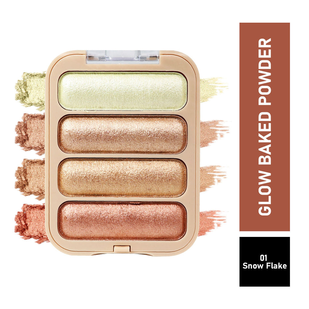 Half N Half Glow Baked Highlighter Powder
