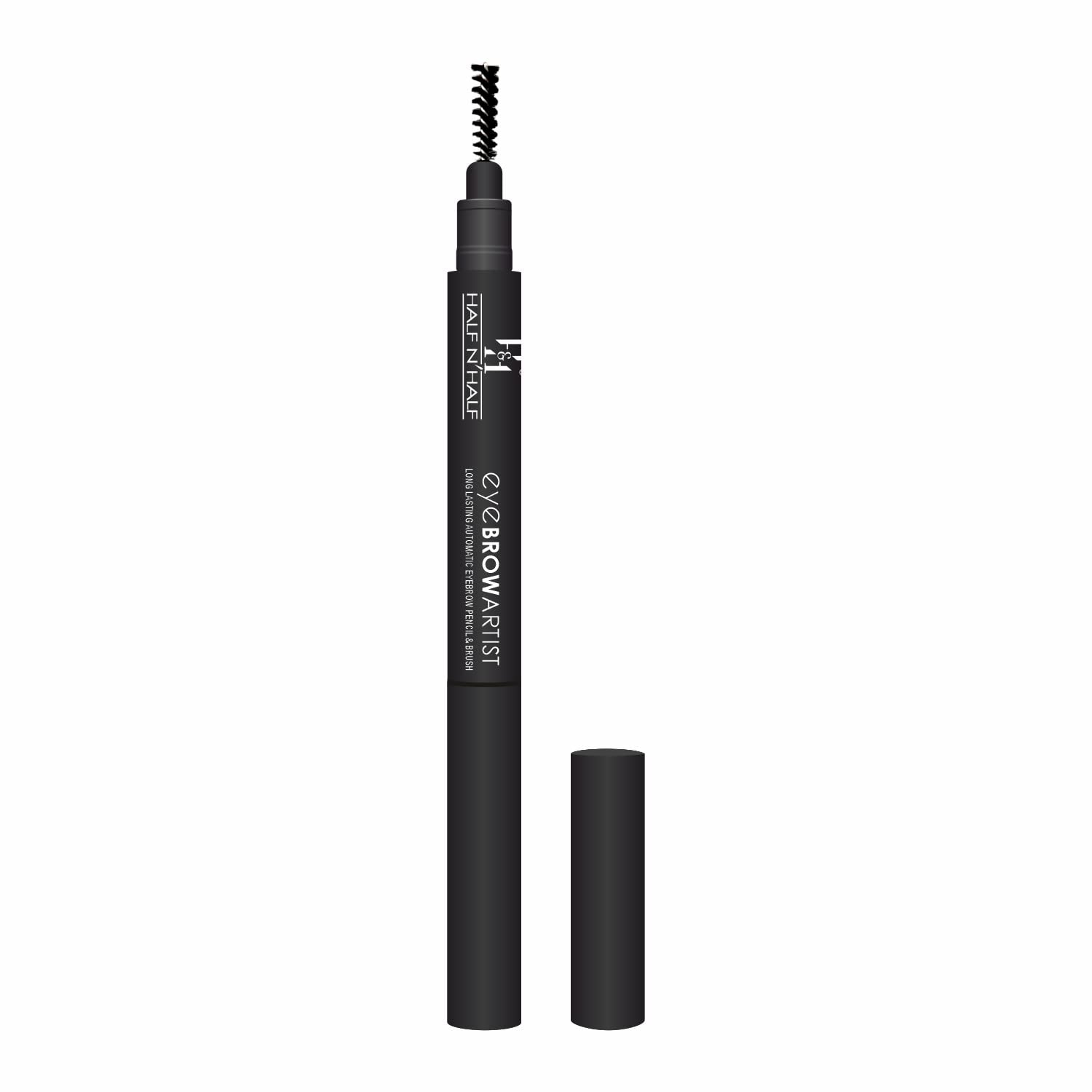 Half N Half Eye Brow Artist Long Lasting Automatic Eyebrow Pencil & Brush