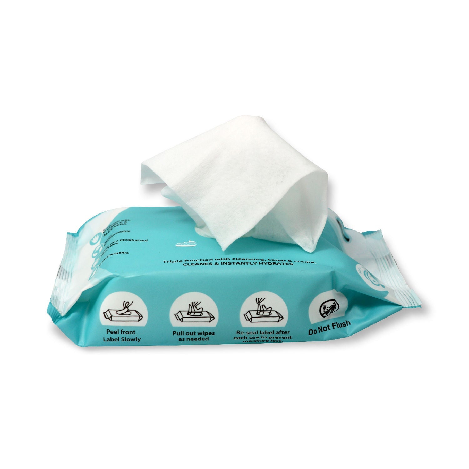 Half N Half Refreshing Wipes - E-28-Musk