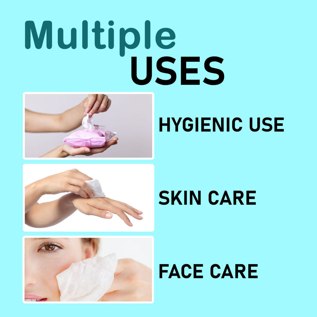 Half N Half Refreshing Wipes - E-28-Musk