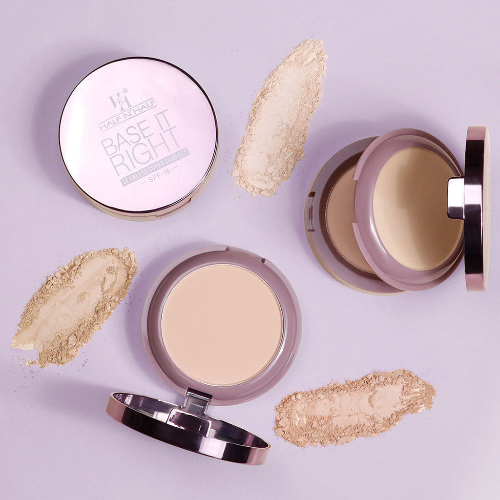 Half N Half Base It Right Seamless Cover Compact Powder