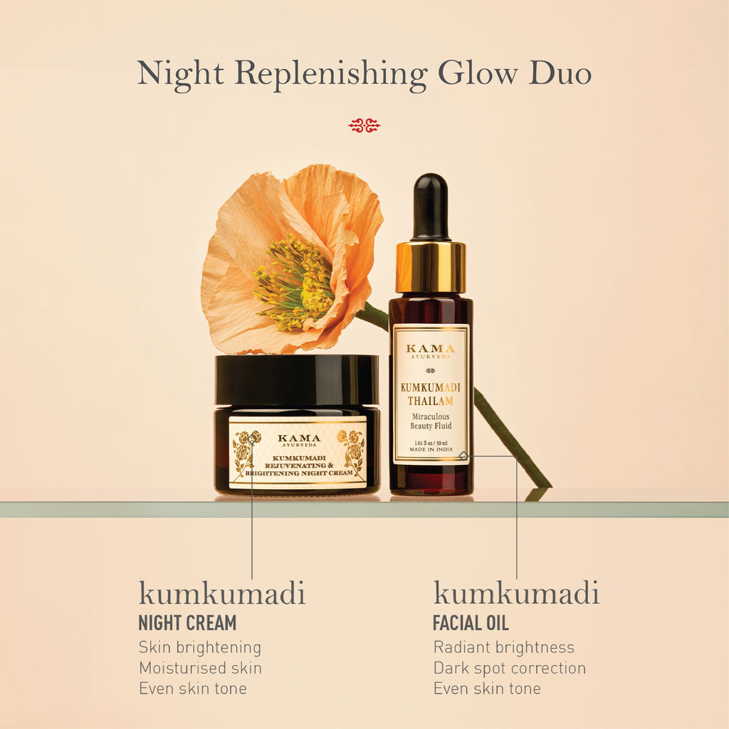 Kama Ayurveda Kumkumadi Thailam Miraculous Beauty Fluid Ayurvedic Night Serum