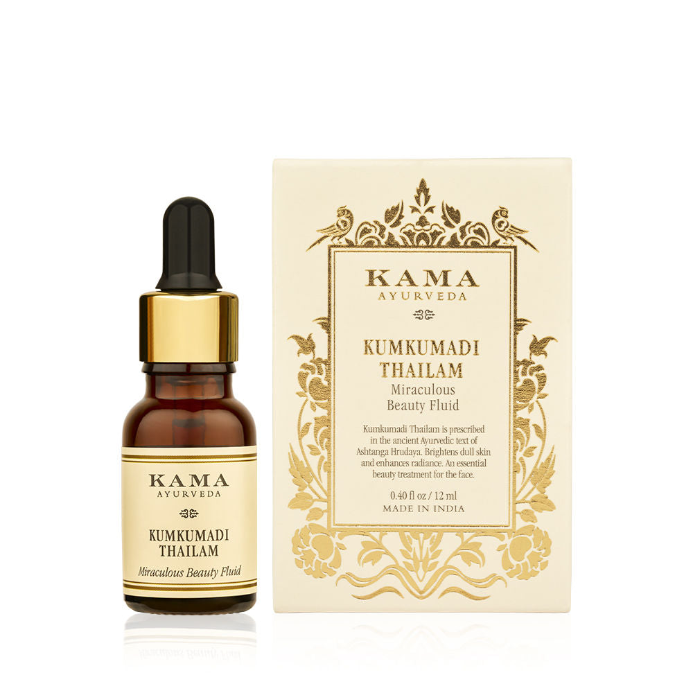 Kama Ayurveda Kumkumadi Thailam Miraculous Beauty Fluid Ayurvedic Night Serum