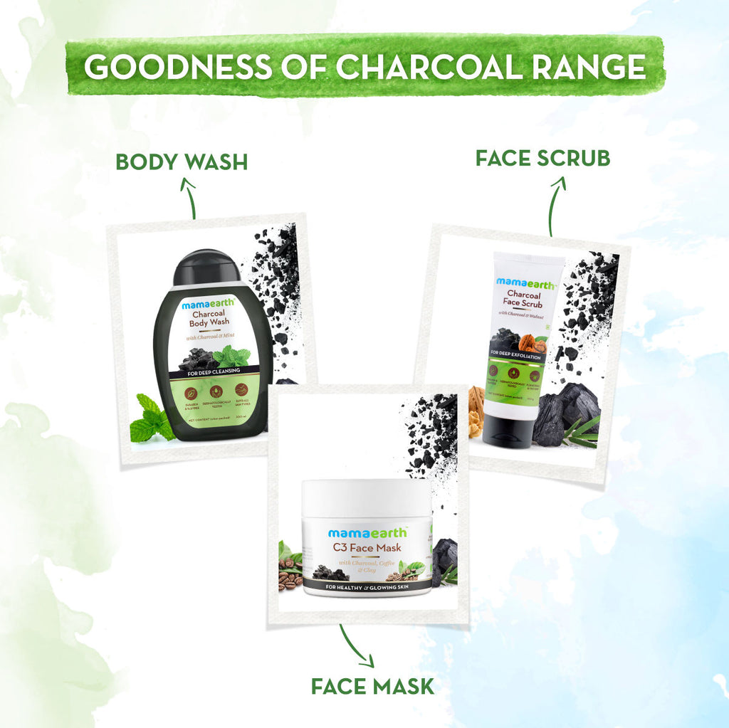 Mamaearth Charcoal Face Wash With Activated Charcoal And Coffee For Oil Control