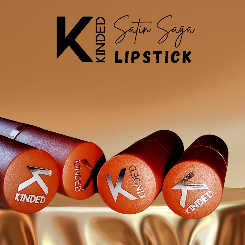 KINDED Satin Saga Bullet Creamy Lipstick With Satin Finish & Vitamin E