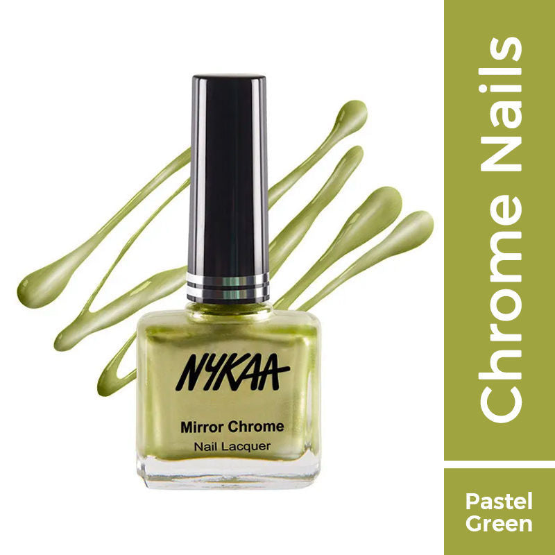 Nykaa Metallic Chrome Long Lasting Nail Enamel